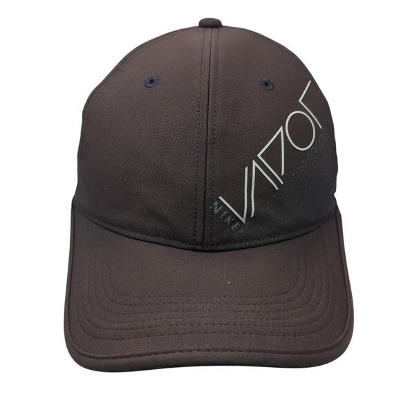 Nike Vapor Strapback Hat Black One Size Adjustable Vent Holes Outdoor - Picture 1 of 9